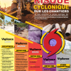 Affiche Mesures Cycloniques chantiers BTP